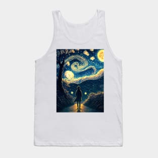 The starry night Tank Top